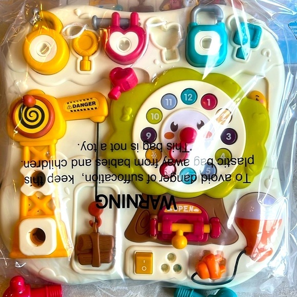 Brand New Exploration Busy Board Montessori Colorful Travel Toddler Sensory Toy - Picture 3 of 16